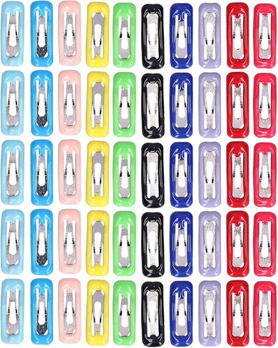 50 PCS Dog Hair Clips ، Multicolor Dog Barrettes for Drash Dogs Hair ، Pet Hair Barrettes Grooming Hairpin Association for Dogs Cats Puppy Bunny Chinchilla Guina Pig in Saudi Arabia