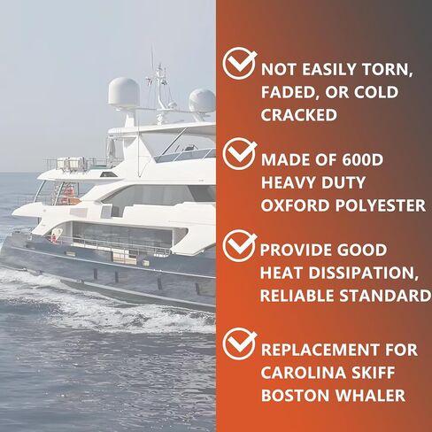 استبدال غطاء وحدة التحكم المركزية للقوارب الثقيلة 600D من labwork لـ Carolina Skiff Boston Whaler Mako Excel Bay Pro Wellcraft مع وحدة التحكم المركزية in Saudi Arabia