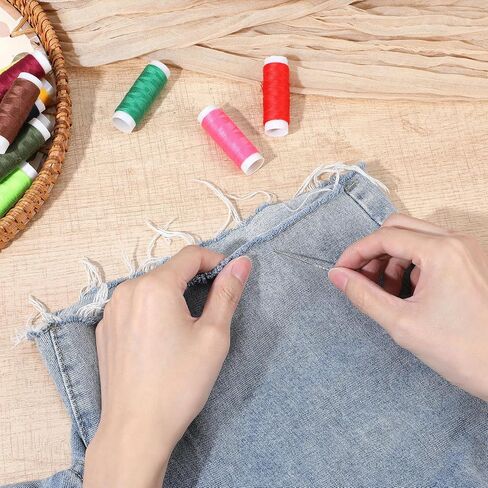 Snag Repair Needle, Snag Nab it Tool, Mabor 15Pcs Repair Knits and Woven Tool, Leather Craft Sewing Stitching Needle with Case for Woven Knitted Cloth Garments Drapes, 3 inch in Saudi Arabia