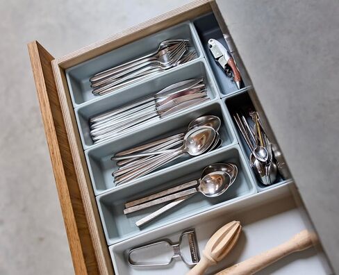 Joseph Joseph Blox 10-Piece Storage Tray Set for Cosmetics, Stationery, Flatware and Utensils, Drawer Organizer, Recycled Plastic in Saudi Arabia