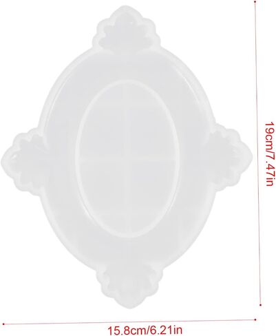 Style Silicone Picture Frame Mold for Crafts Creative Photo Display Multi-Functional Frame for Epoxy and Polymer Projects for Handmade Decor in Saudi Arabia