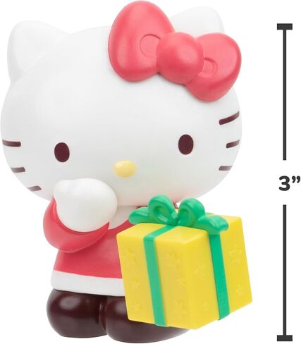 Hello Kitty® and Friends 2025 Holiday Advent Calendar - 18 شخصية مع ملحقات Mix & Match - 24 مفاجآت - أطفال و Sanrio Fans تتراوح أعمارهم بين 6+ in Saudi Arabia