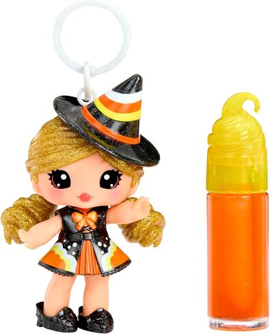Yummiland x Halloween Lip Gloss Doll - Cassie Treats Includes DIY Lip Gloss + Keychain, Cosmetic Play, Seasonal Halloween Collectible, Ages 4+ in Saudi Arabia