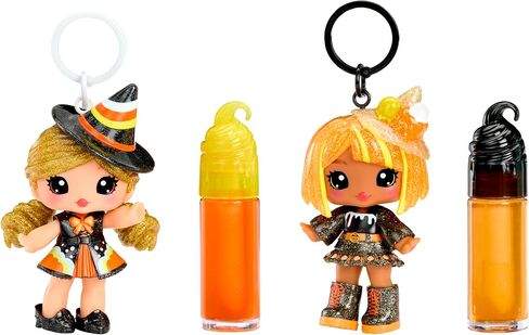 Yummiland x Halloween Lip Gloss Doll - Cassie Treats Includes DIY Lip Gloss + Keychain, Cosmetic Play, Seasonal Halloween Collectible, Ages 4+ in Saudi Arabia
