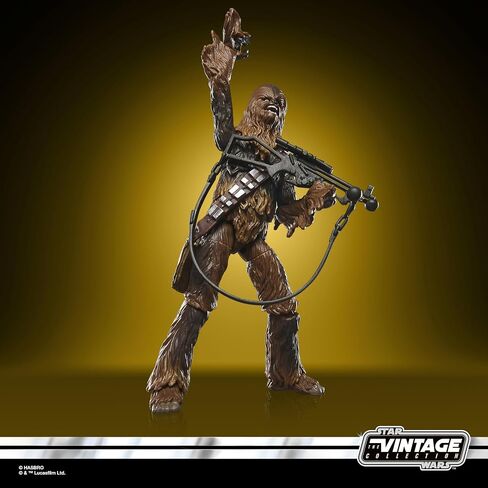 STAR WARS The Vintage Collection Chewbacca, A New Hope Premium 3.75 Inch Collectible Action Figure in Saudi Arabia