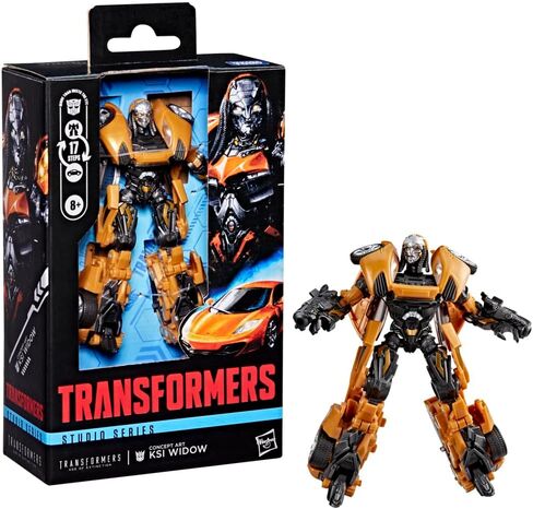 سلسلة Transformers Studio Age of Entinction Deluxe Class Classe Art KSI أرملة ، الشكل 4.5 بوصة ، ألعاب الروبوت للأعمار 8+ in Kuwait