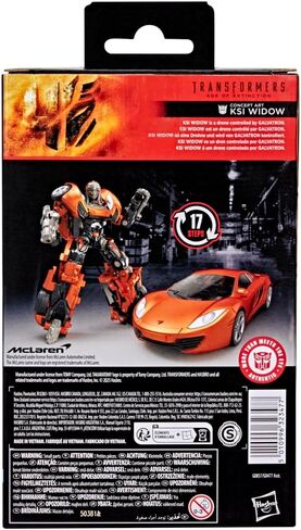 سلسلة Transformers Studio Age of Entinction Deluxe Class Classe Art KSI أرملة ، الشكل 4.5 بوصة ، ألعاب الروبوت للأعمار 8+ in Kuwait
