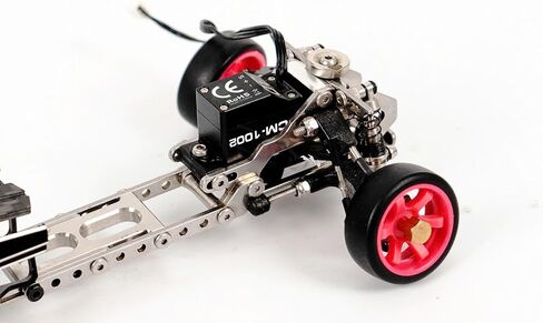 Torq 9G micro قابلة للبرمجة مع حالة الألومنيوم ومعدات التيتانيوم ل 1/28 مقياس RC DRIFT ، سيارة سباق - سيارة التحكم عن بعد ، RC CAR ترقية Servo in Kuwait