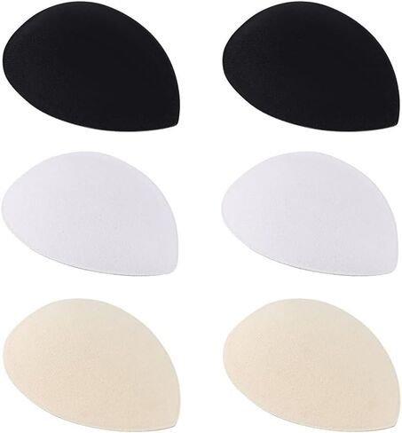 FINGERINSPIRE 6 Pcs 3 Colors Teardrop Fascinator Hats: EVA Sinamay bases for DIY Party & Wedding Hats in Saudi Arabia