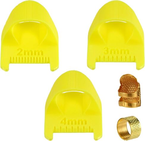 3pcs أداة قياس الإبرة المقياس ، 2/3/4mm أصابع ، نموذج تباعد خياطة ، حتى لخز اللحف ، والرقص ، ومشاريع خياطة جلدية ومشاريع DIY ، والخياطة اليدوية ، والحرفية in Saudi Arabia
