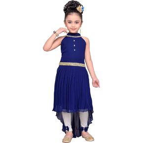 ADIVA Girls High Low Dress for Kids