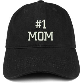Trendy Apparel Shop Number 1 Uncle Embroidered Low Profile Soft Cotton Baseball Cap - Navy