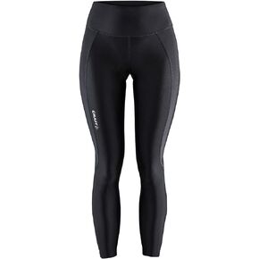 Craft Sportswear Women's ADV Essence Zip Tights, Athletic Running Leggings with Zipper Pocket
