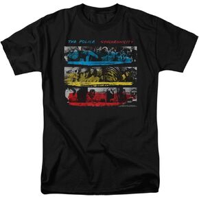 Popfunk Classic The Police Synchronicity Album T Shirt & Stickers