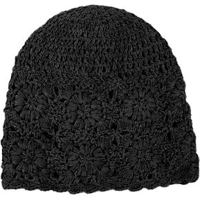 المرأة الكروشيه قبعة صغيرة مترهل، متماسكة الأزهار القطن انقطاع القبعات الصيفية in Kuwait