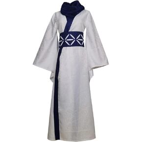 Ryomen Sukuna Cosplay Adult Men Women Outfits White Kimono Halloween Costume
