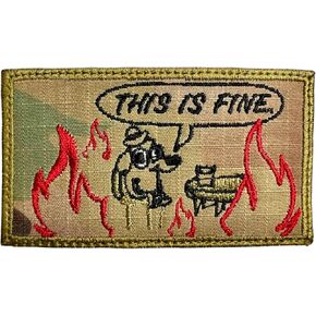 هذا أمر جيد Meme Patch Multicam OCP - دعامة تثبيت بخطاف مطرزة بمعنويات تكتيكية مضحكة