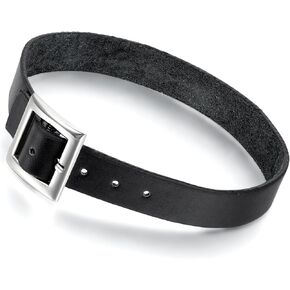 Cupimatch Women Gothic Rivets Ring Heart Charm Skull Chain Choker Leather Belt Collar Necklace