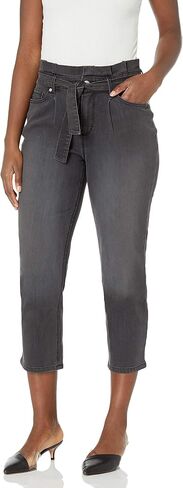 Gloria Vanderbilt Women's Paperbag Straight Leg Cropped Jean in Saudi Arabia
