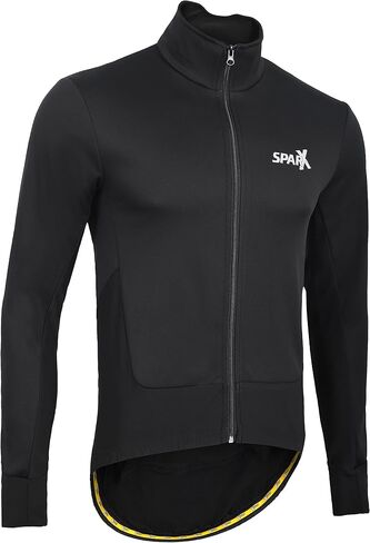 Sparx Cycling Jacket Winter Softshell Cycling Jackets Windproof Thermal Cycling Jacket for Men in Kuwait