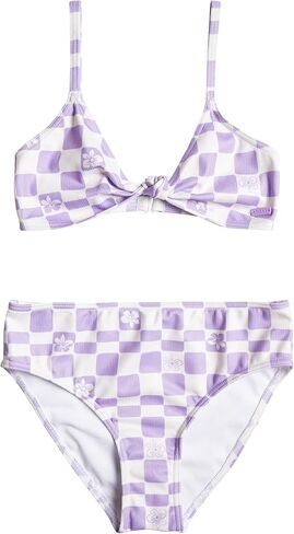 Roxy womens Magical Waves Bralette Swimsuit Set Two Piece Swimsuit in Kuwait