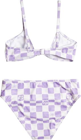 Roxy womens Magical Waves Bralette Swimsuit Set Two Piece Swimsuit in Kuwait