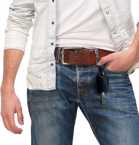 Genuine Leather Key Sleeve,Handmade Key Ring Holder,Vintage Key Cover Stylish Protective Key Case for Broken Key in Saudi Arabia