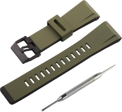 Resin Replacement Watch Band for Caiso G-Shock GA-2000 PRW-6600 PRG-600 650 Mens Rubber Sports 24mm Strap in Saudi Arabia
