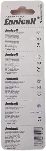 Eunicell Pack of 100 Button Batteries AG13 LR44 L1154 357 A76 SR44 G13 in Saudi Arabia