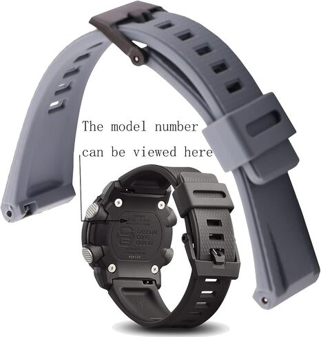 Resin Replacement Watch Band for Caiso G-Shock GA-2000 PRW-6600 PRG-600 650 Mens Rubber Sports 24mm Strap in Saudi Arabia