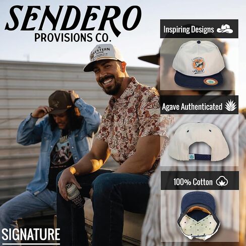 Sendero Provisions Co. BunchaBull Hat White, One Size in Kuwait