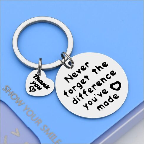 Appreciation Gifts for Teacher Coach Never Forget The Difference You've Made Coworker Leaving Gift Thank You Gift in Saudi Arabia