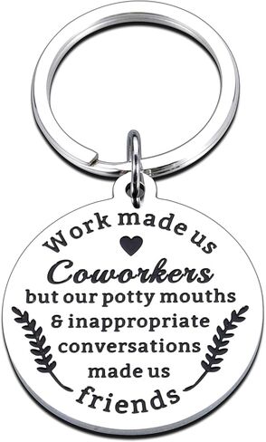 Coworker Gifts for Women Men Christmas Keychain Gift for Colleagues Going Away Appreciation Gifts for Coworkers Office Gifts for Coworker Goodbye Thank You Gift Retirement Birthday Gift for Her in Kuwait