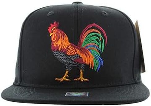 Colorful Lifelike Rooster Cap - Mexico México El Gallo Tradition - Snapback Hat in Saudi Arabia