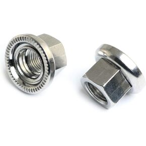 Track Nut 2PCS Bicycle Bike Wheel Hub Axle Nuts Bicycle Accessories 7075 Aluminum Alloy Screw