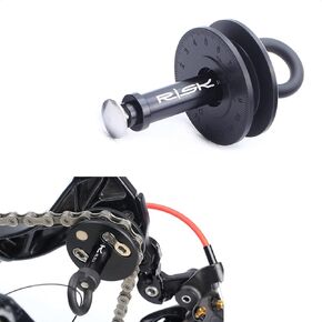 Multi-Function Bike Dummy Hub Kit - Chain Keeper Holder Tool, Frame Protector and Quick Release for Mountain Bicycle Road Bike MTB 12mm Thru Through Axle