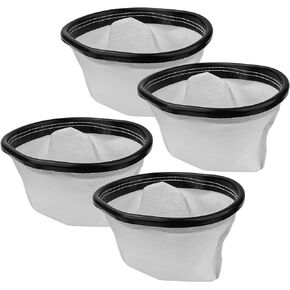 ANTOBLE 2KE2105000 HEPA Cloth Bag Liner for Hoover Royal Shoulder Vac Pro Commercial Parts, HEPA Filter Cloth Backpack Cleaner Vacuum Bags Compatible with Hoover Commercial C2401 C2401010, 4 Pack
