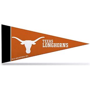 Rico Industries NCAA Texas Longhorns 4-Inch by 9-Inch Classic Mini Pennant Décor in Saudi Arabia