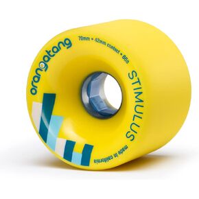 Orangatang Stimulus 70 mm Freeride Longboard Skateboard Wheels (Set of 4)