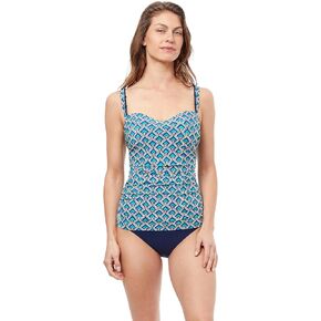 Profile by Gottex Women's Standard Masquerade E-Cup Tankini