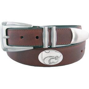 ZEP-PRO NCAA Men's Leather Concho Tapered Tip Belt