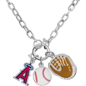 Game Time 101606 MLB LA Angels Charm Necklace