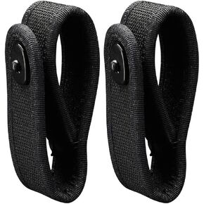 Universal Tactic Handcuff Holsters Quick Release Standard Handcuff Cuffs Belt Strap Handcuff Case Holder Handcuff Strap Handcuff Holder for Belt Nylon Belt Keeper for Duty Belt
