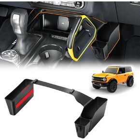 Center Console Shifter Storage Box Compatible with Bronco 2/4 Door 2021 2022 2023 2024, Front Gear Shifter Side Storage Box for Bronco Interior Accessories in Kuwait