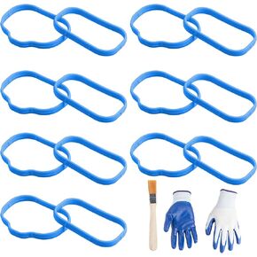Intake Manifold Gaskets Lower & Upper Gasket Plenum Set Compatible with Dodge Chrysler Jeep 3.6L 184562A 5184331AC #MS97204 MS97205 14pcs