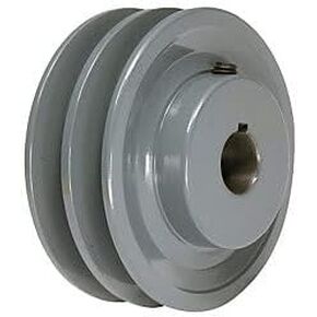 2AK46X7/8 Pulley | 4.45" X 7/8" Double Groove AK Fixed Bore Pulley