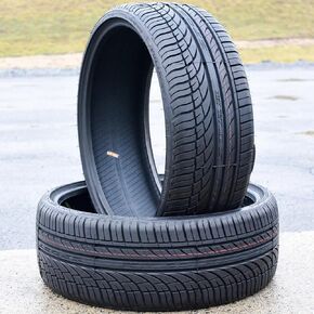 Set of 2 (TWO) Fullway HP108 All-Season Truck/SUV High Performance Radial Tires-295/30R22 295/30ZR22 295/30/22 295/30-22 103W Load Range XL 4-Ply BSW Black Side Wall UTQG 380AA