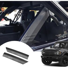 قطعتان من غطاء حشوة العمود D، غطاء حماية للقفص الدوار يمنع الخدوش، واقيات الطلاء، أعمدة علوية ناعمة، ملحقات حماية الحواف لفورد برونكو الطرق الوعرة 4 أبواب 2021 2022 2023 in Kuwait