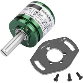 12-Bit Hall Angle Sensor, 0.088° Resolution, 360° Full Range, 0-5V Analog Output - High-Precision Rotatable Hall Effect Position Sensor