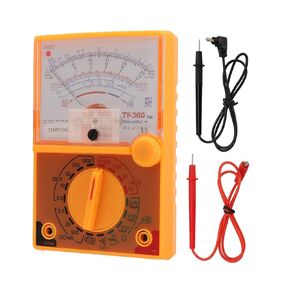 TY-360TRX Analog Multimeter DC/AC 1000V Voltmeter 500mA Ammeter 1K Resistance Meter Pointer Multimeter